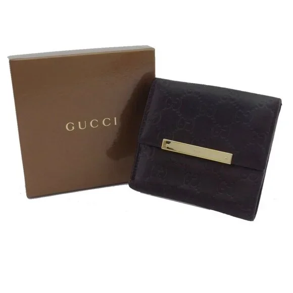 GUCCI Bifold Wallet Brown Women 112664 Authentic secondhand - Picture 10 of 10